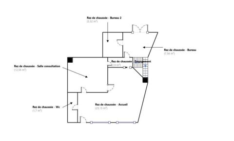 MURS DE LOCAL PROFESSIONNEL – PARIS 17e – PLAINE-MONCEAU - METRO PEREIRE (ligne 3) 970000 75017 Paris 17eme arrondissement