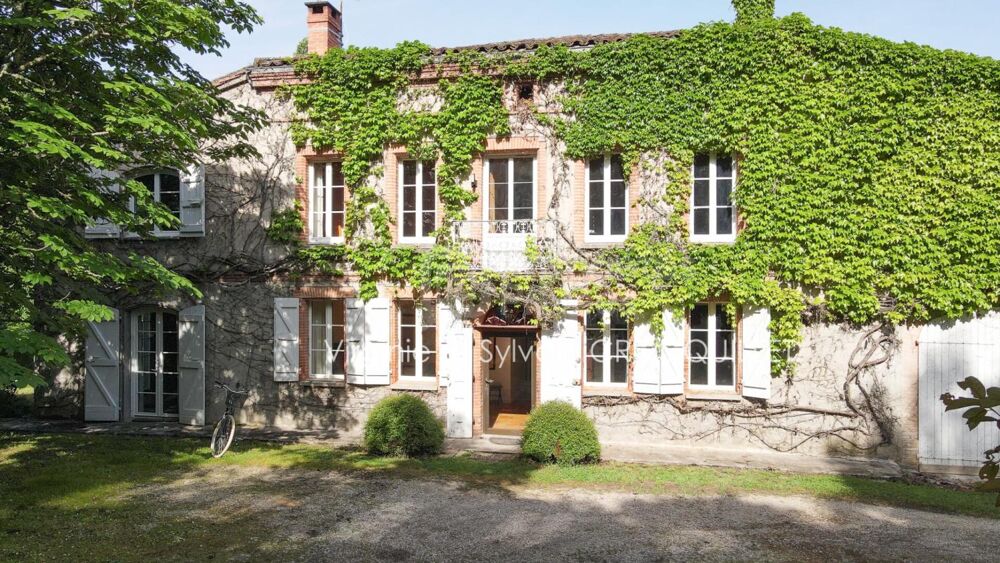 Vente Propriété/Château Maison de caractère Parc 1 ha centre Montastruc La Conseillère 293 m2 Montastruc la conseillere