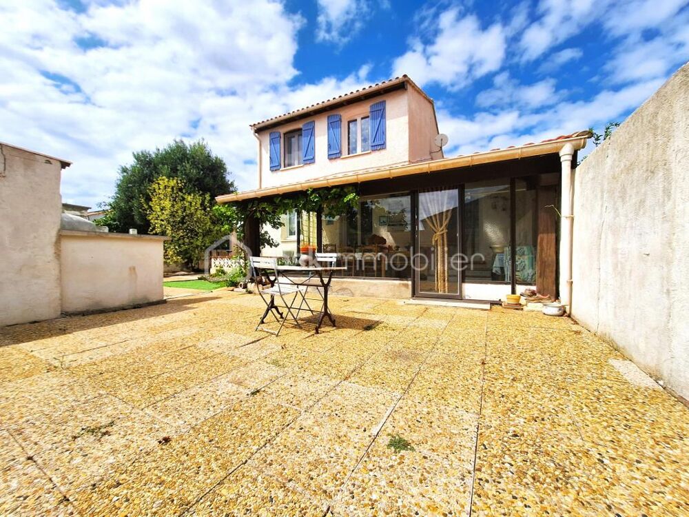 Vente Maison Maison 3 faces - T 4 - garage - véranda - terrasse - La Palme La palme