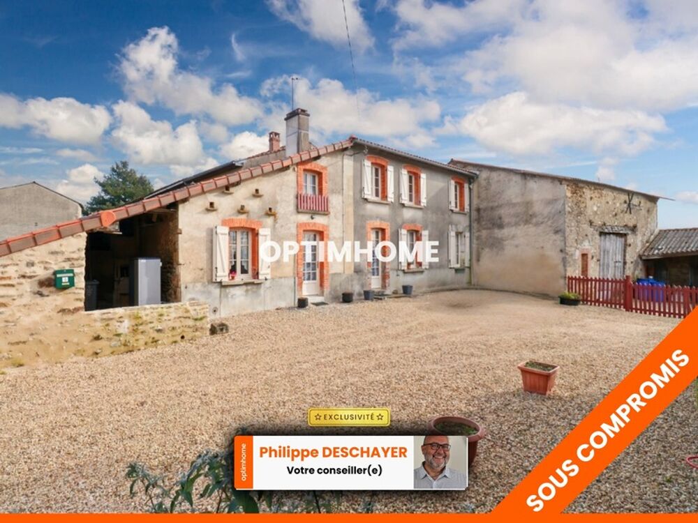 Maison 4 pièces 116 m² · à Droux · 116 m² · 166 950 €