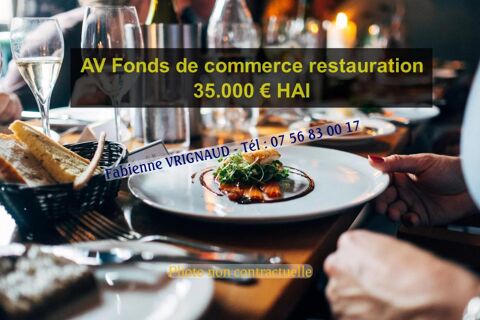 Fonds de commerce à SAUJON 35000 17600 Saujon