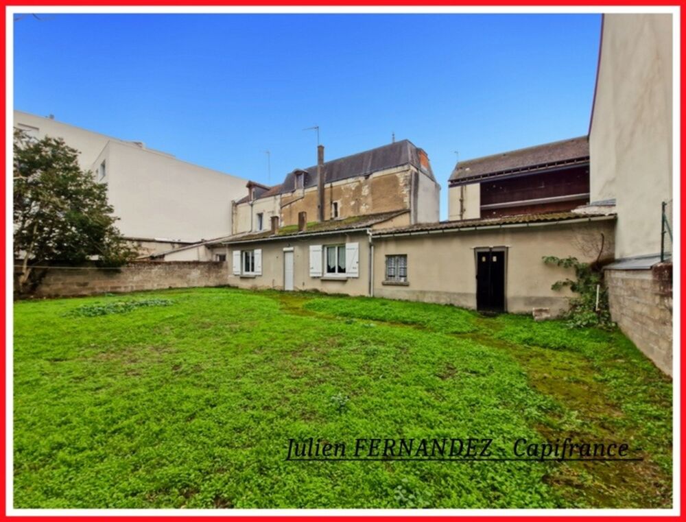 Vente Maison Dpt Vienne (86), à vendre CHÂTELLERAULT maison P5 de 136m² - Terrain de 453m² Chatellerault
