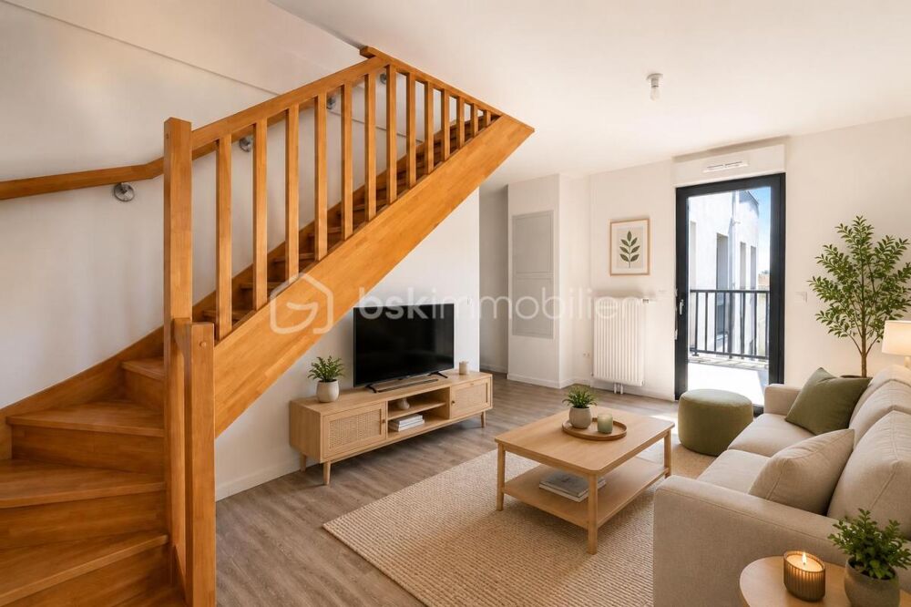 Coup de coeur : duplex lumineux avec grande terrasse
