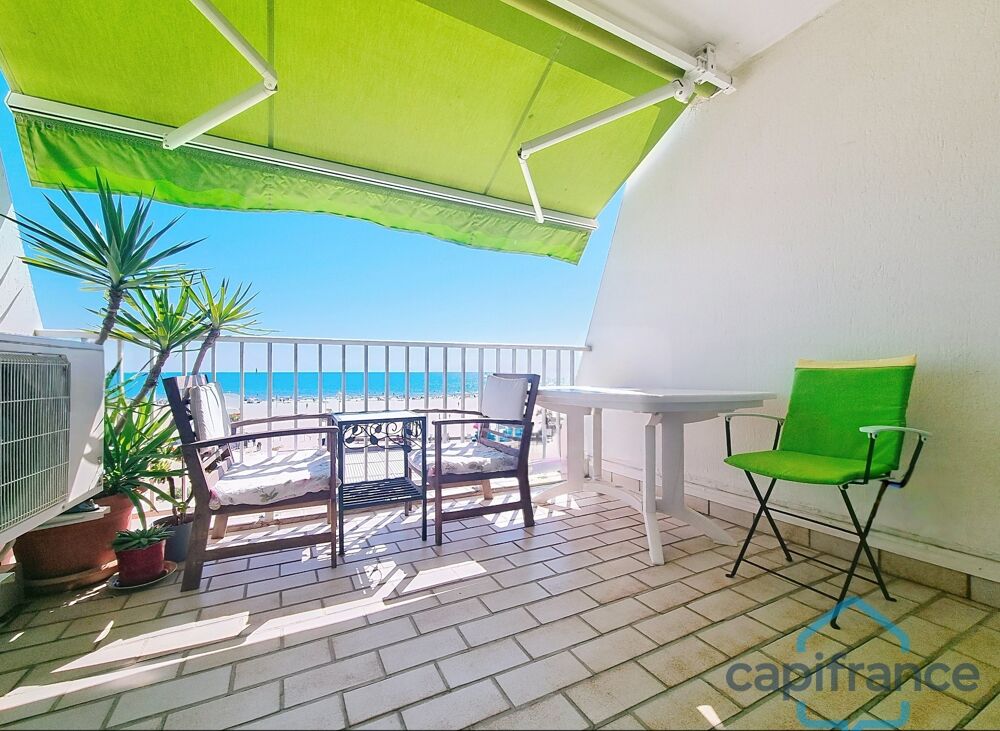 Vente Appartement Appartement VUE MER en 1ère ligne et au DERNIER ETAGE - T2 rénové et traversant de 40m² + Terrasse - La GRANDE-MOTTE (34) La grande motte