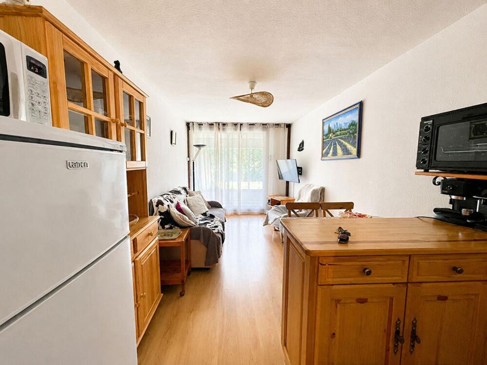 Studio 25 m² avec loggia fermée et extérieur ? La Foux d'Allos
