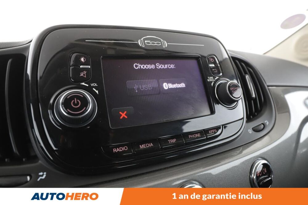 500 C C 1.2 Lounge 69 ch 2019 occasion 92130 Issy-les-Moulineaux