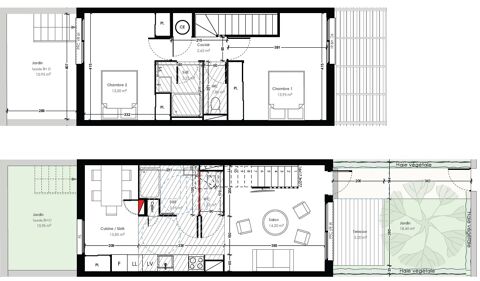  Maison � louer 3 pi�ces 70 m�