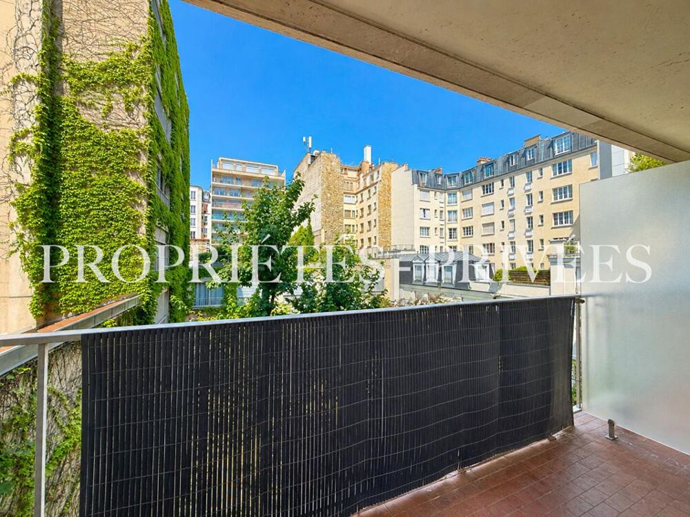 Vente Appartement Studio lumineux de 33 m² avec balcon sur jardin au coeur d'Auteuil Sud - Paris 16e Paris 16