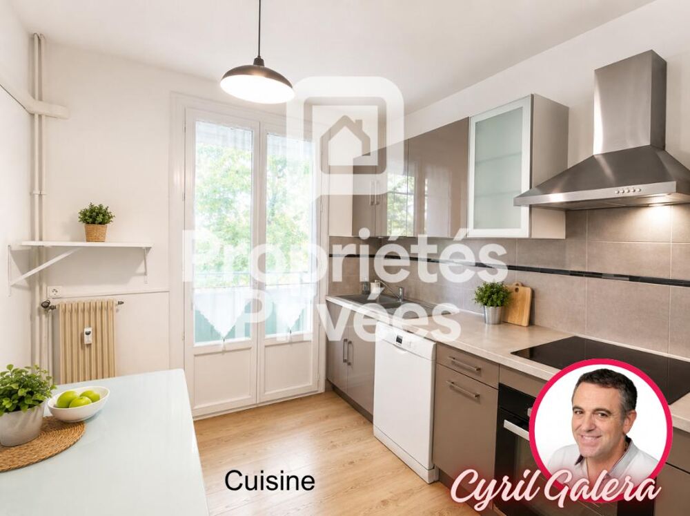 Narbonne (gare, les halles) lumineux appartement 3 pièces de 60 m2