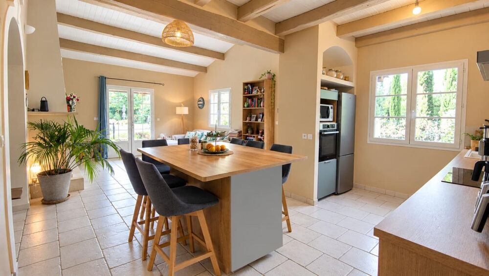 Vente Maison Maison/Villa T4 de 102 m² à Saint-Victor-la-Coste 30290 Saint victor la coste
