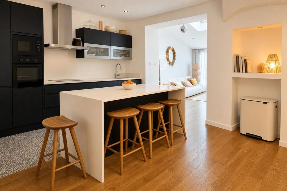 Maison de ville de 150 m2 Plein centre, au calme -TAVERNY- 95150