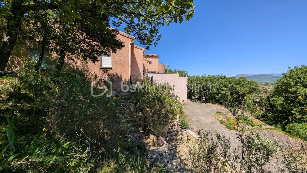 Maison darchitecte avec vue panoramique sur les 3 Becs  Drôme provençale