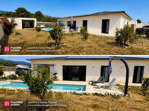   Maison neuve T3 de plain-pied - Double séjour - Piscine  - Garage // SOLARO 20240 - Haute Corse 2B - FRANCE Maison - 4 pièce(s) - 116 m²