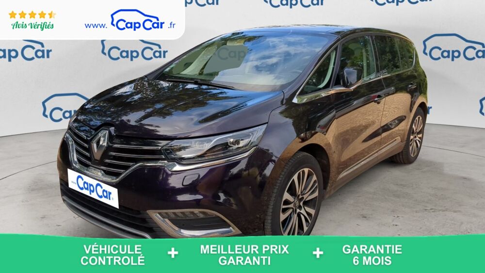 Espace V 1.6 TCe 200 EDC Initiale Paris - 7 places Toit ouvrant 2016 occasion 28340 Morvilliers