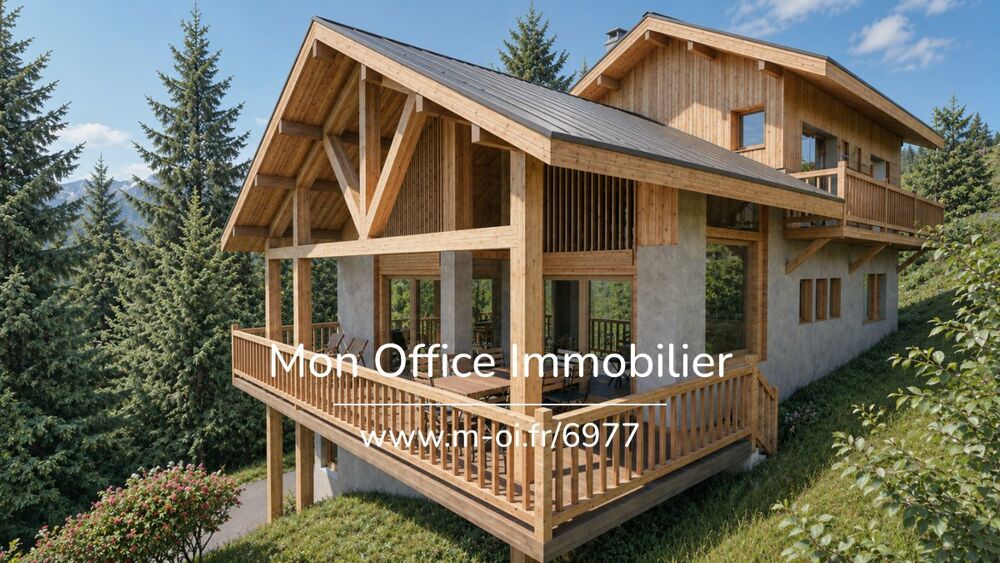 Vente Maison Référence : 6977-MBE. - Chalet Haut de Gamme de type 6 - à 5 min des pistes La salle les alpes