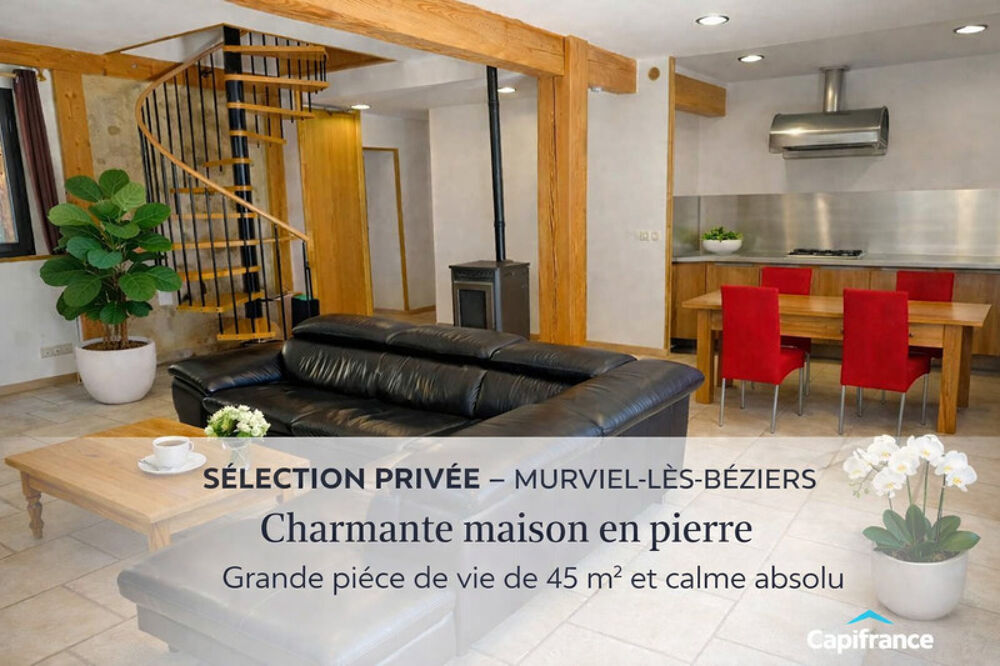 ? 13 000 € DE BAISSE ! ? 257 000 € ? 244 000 € ? Maison rénovée de 100 m² ? Terrain de 316 m² ? 3 chambres ? Pièce de vie de 45