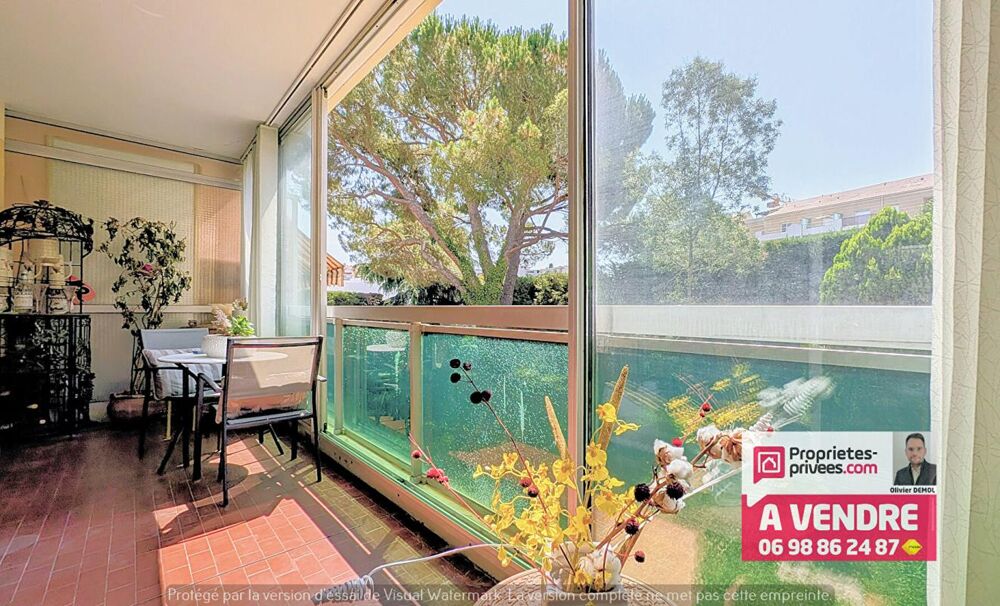 Vente Appartement BEAU 2 PIECES 45 m² avec CAVE ET PARKING - CENTRE VILLE AU CALME Cannes la bocca