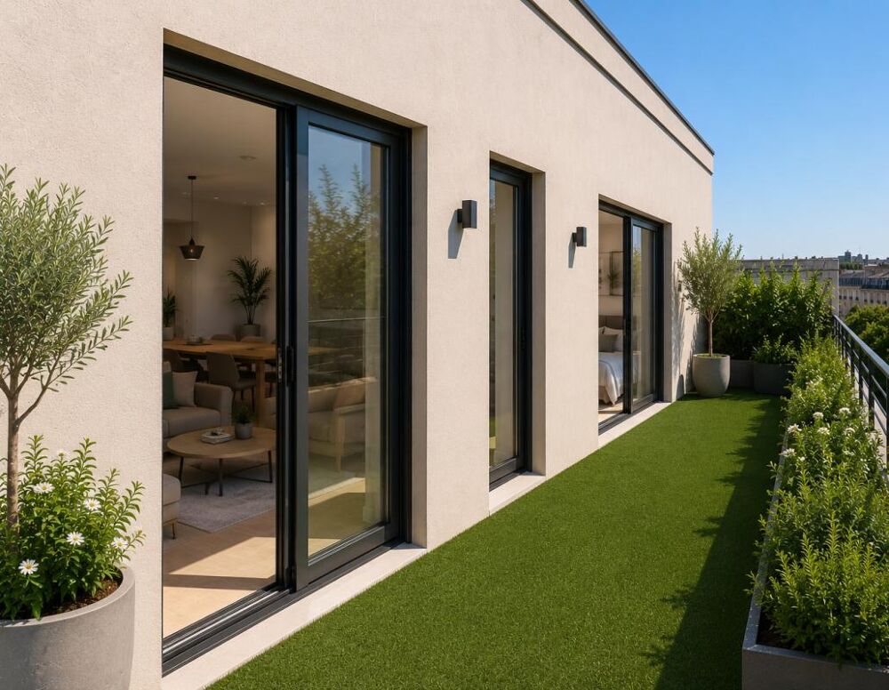 Vente Appartement Magnifique Appartement T4 en dernier étage avec grande terrasse en plein coeur des chartrons Bordeaux
