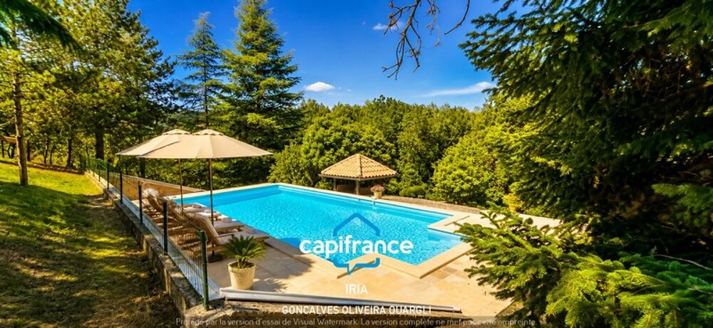 Maison avec piscine, vue panoramique à vendre 6 pièces PENNE D'AGENAIS (47)