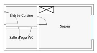  Appartement � vendre 1 pi�ce 18 m�