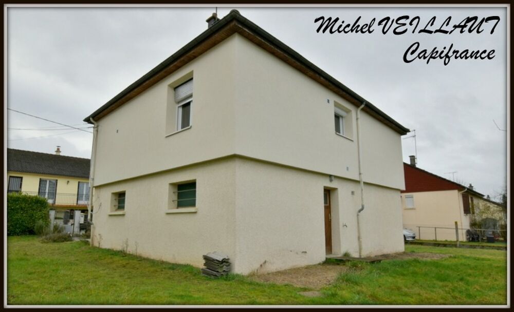 Maison à vendre 4 pièces LUSIGNY (03), 3 chambres, garage, terrain 600 m²