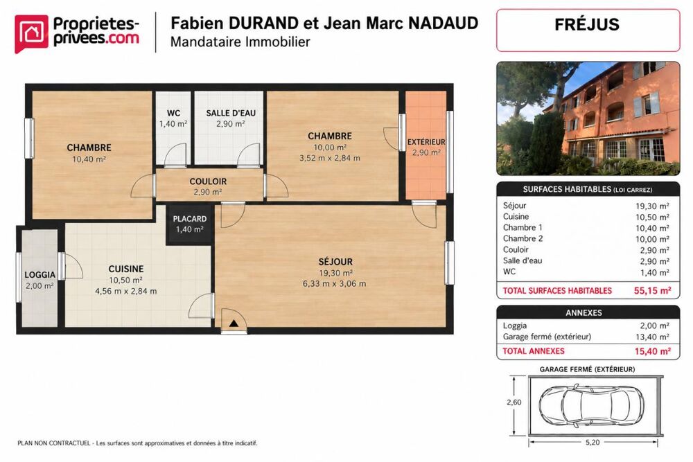 Vente Appartement 3 PIÈCES ENTIÈREMENT RÉNOVÉ + CLIM + CAVE, TOUT À PIED Frejus