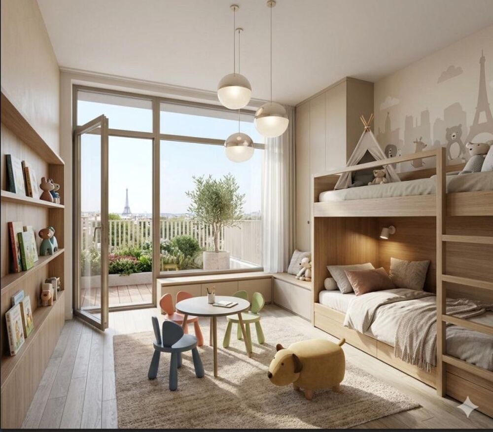 Vente Appartement LIVRÉ **   RARE ET EXCEPTIONNEL APPARTEMENT DUPLEX AVEC TERRASSE DE 150M2  AU DERNIER ÉTAGE  AVEC VUE DÉGAGÉE SUR PARIS+ 2 PARKI Issy les moulineaux