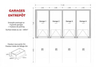  Parking / Garage � vendre 160 m�
