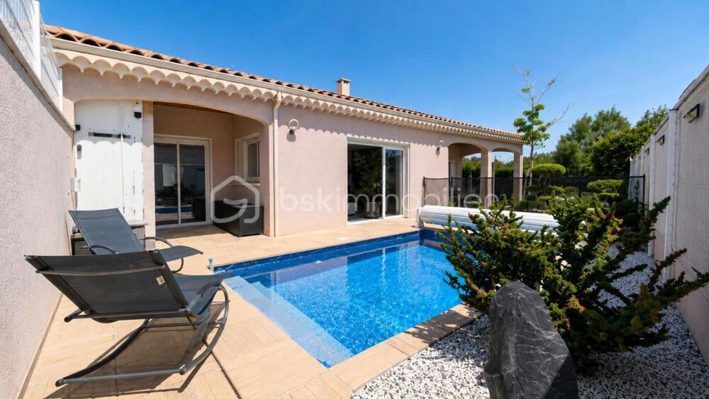 À 15 MIN DE MONTÉLIMAR  VILLA PLAIN-PIED 157,47 m² AVEC 4 CHAMBRES, PISCINE ET GARAGE