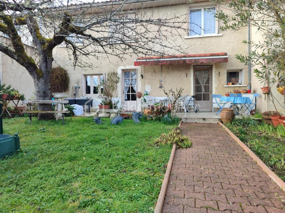 Maison de ville, avec terrain et garage
