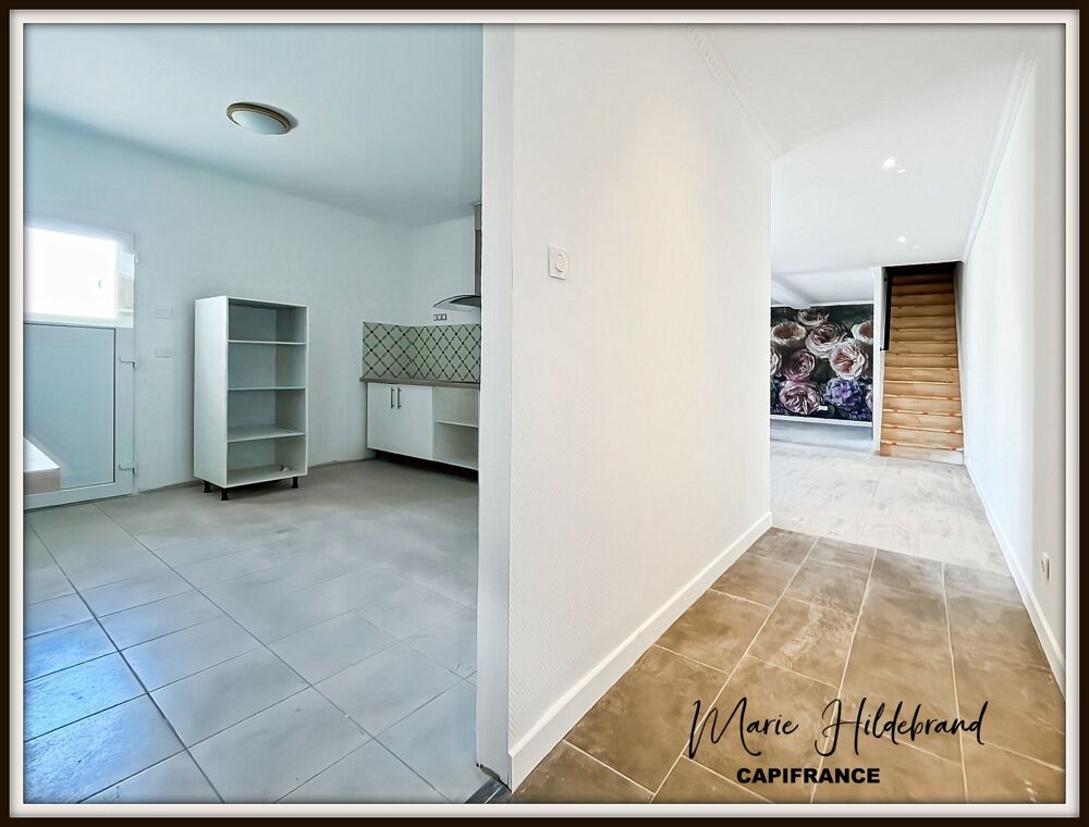 MAISON 115m² ENTIÈREMENT RÉNOVÉE AVEC COUR & PARKING  AU COEUR DE LAMAGISTÈRE