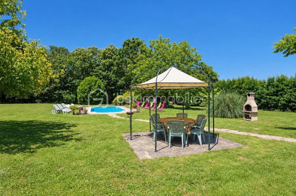 Vente Maison LAMONZIE MONTASTRUC -Maison en pierre avec piscine, studio indépendant et terrain de 3699 m² Lamonzie montastruc