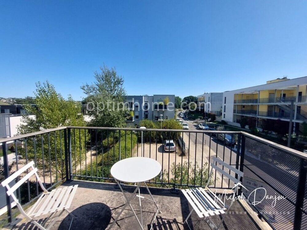 Saint-Orens-de-Gameville  Appartement T2 de 45 m² habitables avec balcon, box et 1place de parking