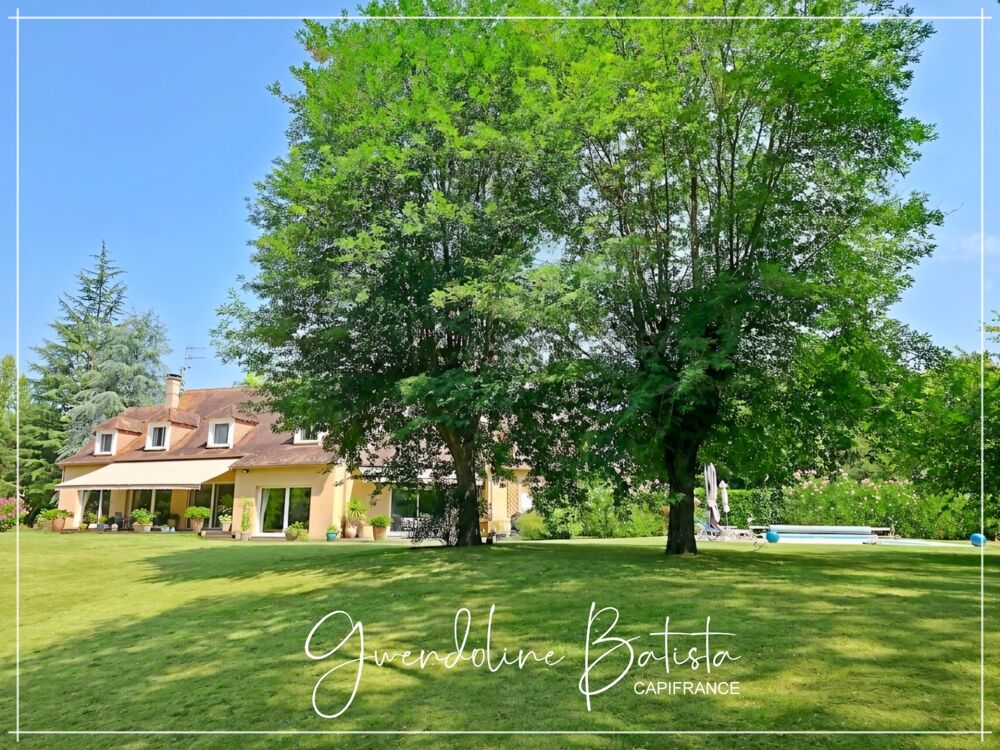 Propriété d'exception en bord de Dordogne  Un écrin de prestige aux portes de Bergerac