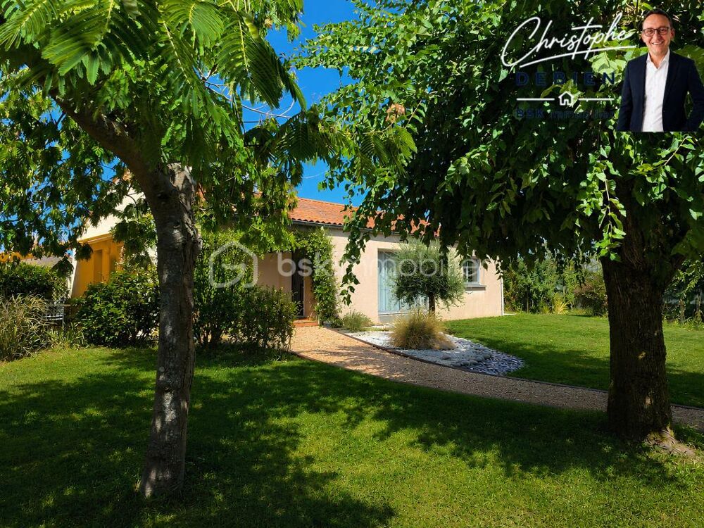 Vente Maison LES BROUZILS – MAISON 108 M² – 3 CHAMBRES + BUREAU – PLAIN-PIED – TERRAIN 1 159 M² – GARE À 5 MIN Les brouzils