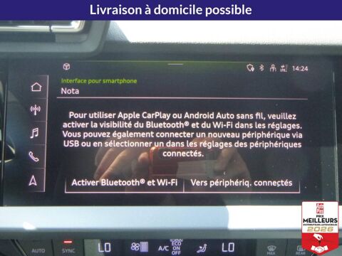 A3 TFSI 150 S-Tronic S line +Hayon &eacute;lect 2025 occasion 10150 Lavau