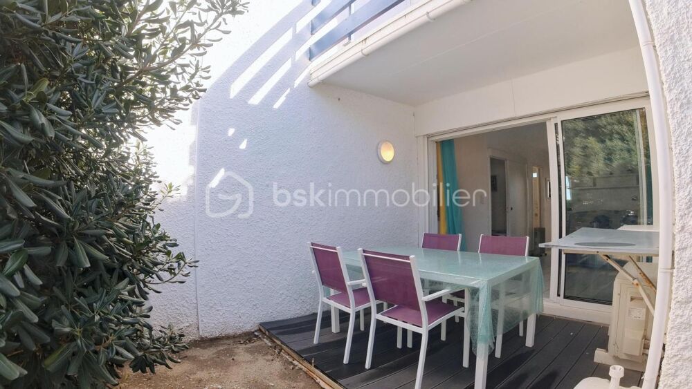Vente Appartement Port-Leucate : Appartement T2 au RDC les pieds dans le sable, avec terrasse et parking sécurisé Leucate