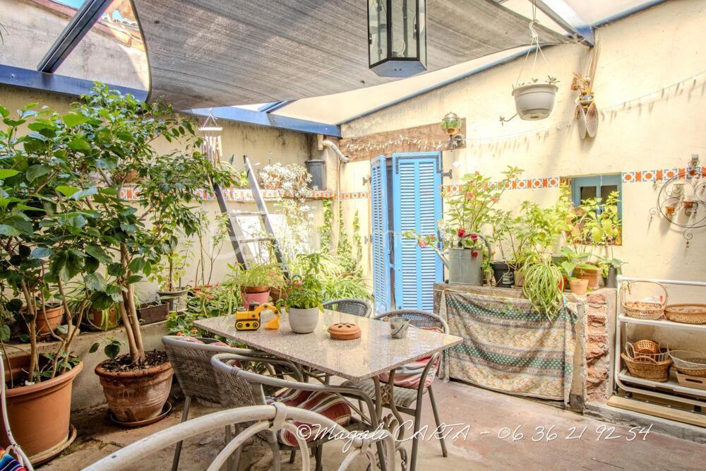 Vente Maison Maison Atypique avec garage et cours intérieure Evenos