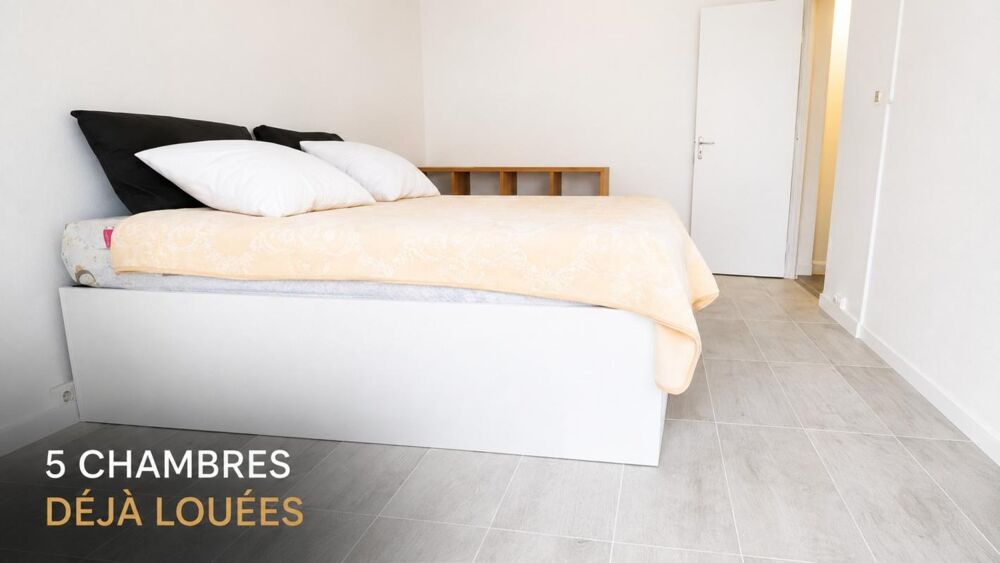 Vente Appartement Sarcelles (95) – 5 chambres en colocation meublée (105 m² rénové) – loyers 3 250 €/mois Sarcelles