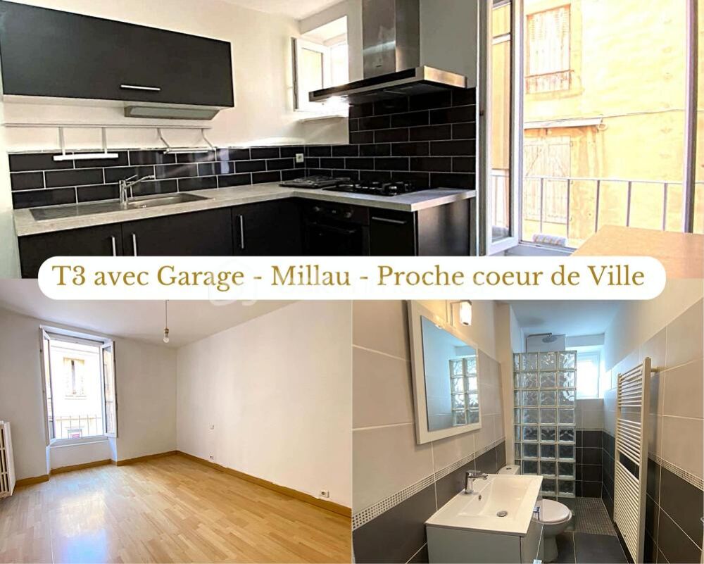Vente Appartement T3 avec garage – Proche centre de Millau Millau