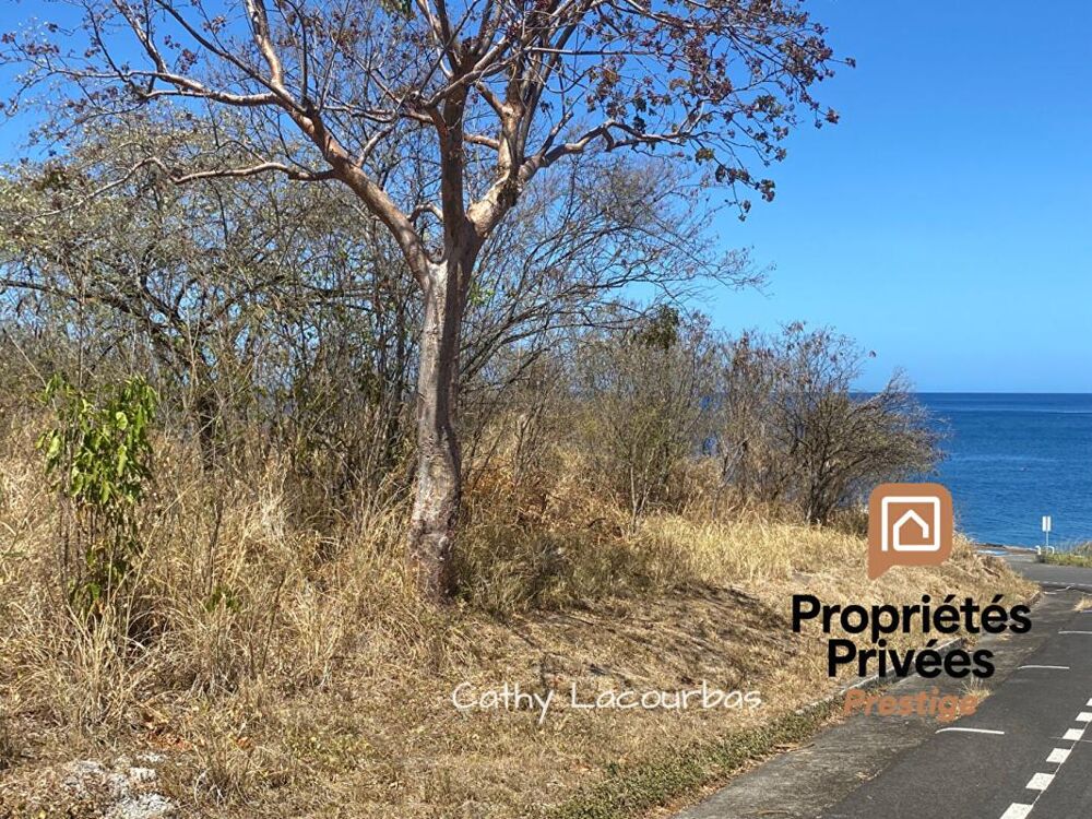 Vente Terrain EXCLUSIVITÉ : TERRAIN TOURISTIQUE AVEC VUE MER EXCEPTIONNELLE, BOUILLANTE-Guadeloupe Bouillante