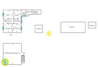  Maison � vendre 3 pi�ces 54 m�