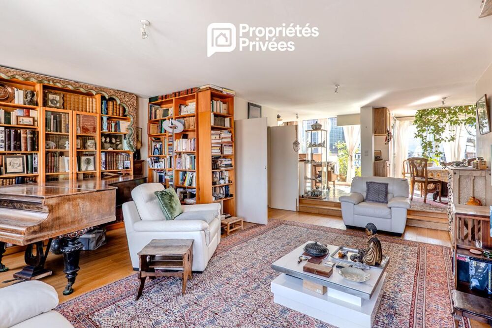 Vente Appartement Paris 15e - Montparnasse - Dernier étage  de 110 m² avec 3 chambres Paris 15