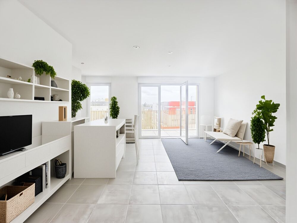 Vente Appartement Angers /Ponts de Cé : Appartement T3 lumineux récent avec terrasse de 11,50 m2 et parking Les ponts de ce