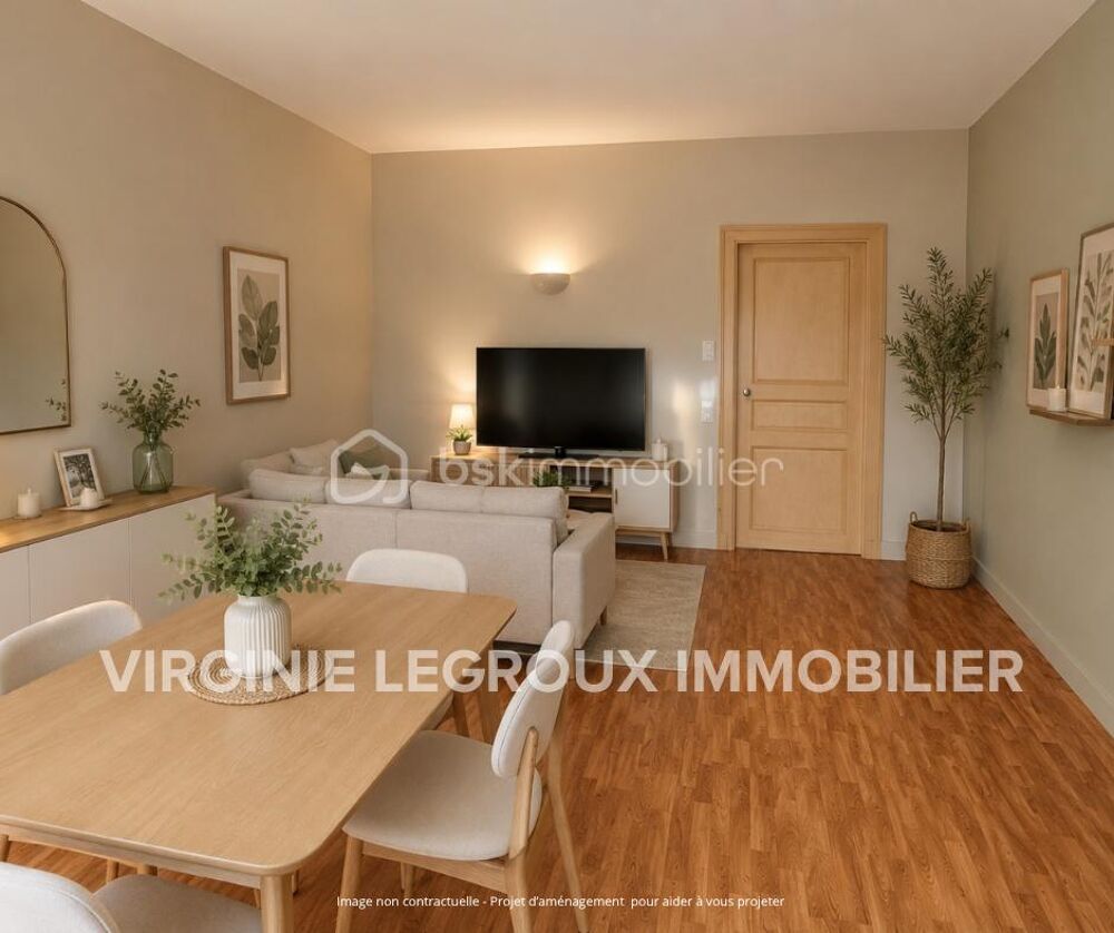 Vente Maison En Exclusivité, Maison mitoyenne de 60m2 2 chambres Port brillet