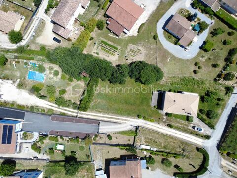   Terrain constructible 700 m² - vue dominante – Rousson (Pont d'Avène) 
