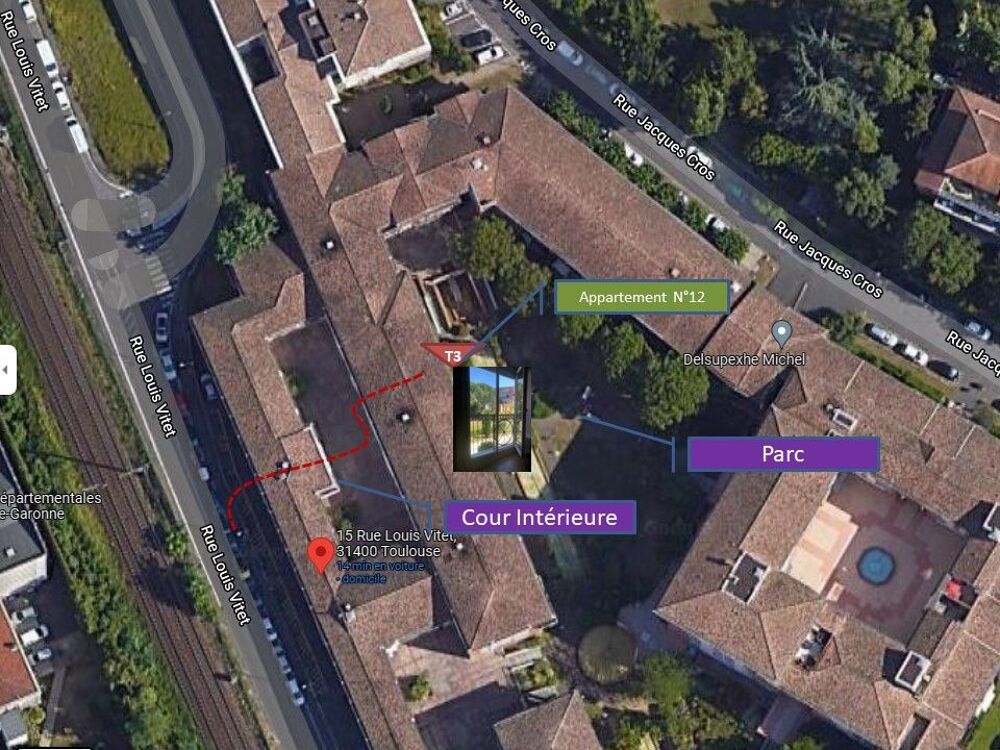 Location Appartement Appartement de 67m2 à louer sur Toulouse Toulouse