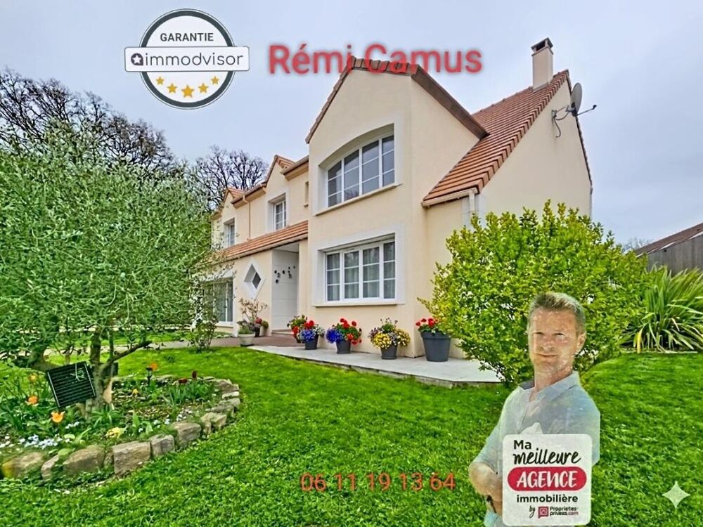 Maison contemporaine de 204 m² (DPE B) ? 5 chambres, sous-sol total & jardin de 1500 m² en bordure de forêt avec climatisation
