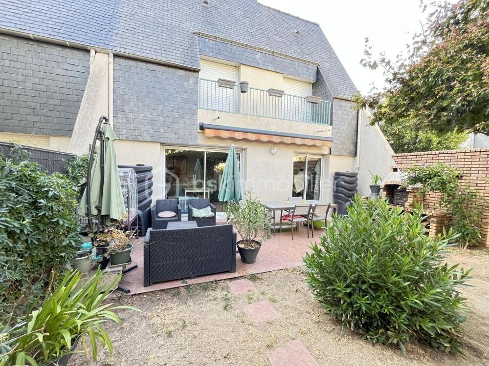 Maison familiale 108 m²  3 chambres + bureau  Jardin  2 garages