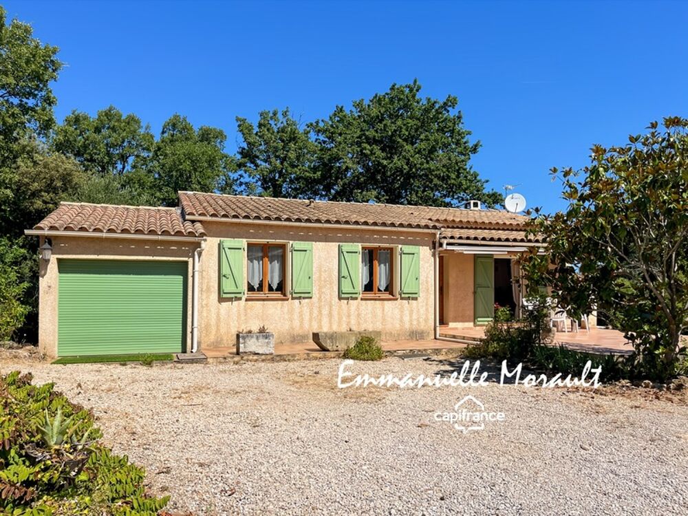 Maison de plain-pied à vendre 4 pièces BAGNOLS EN FORET (83)